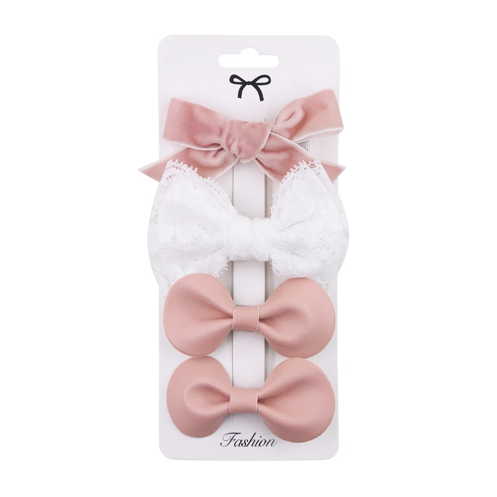 4Pcs/set Hair  Clips Baby