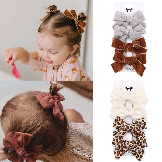 4Pcs/set Hair  Clips Baby