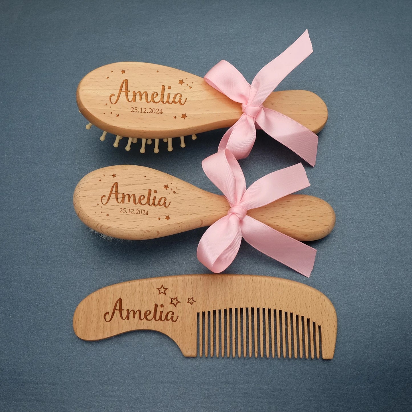 Personalized Baby Hair Brush